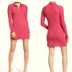 AFRM Embry Dress in Berry XSmall